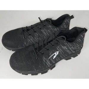 Men's J3 Indestructible Fashion Safety Shoes Black & White Size 12.5 US (47 EU)